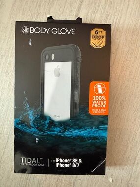 Body Glove Black Tidal Waterproof Case for iPhone SE / 8 / 7